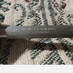 🔪 J.A. HENCKEL KNIFE SHARPENER  ✂️HONING STEEL Zwilling Germany 🇩🇪